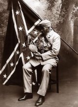 A black Confederate soldier